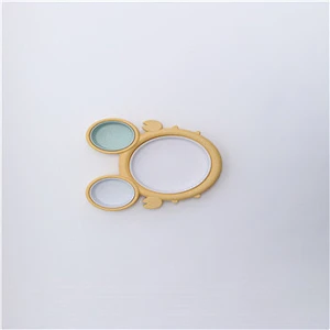 Straw material children's plates are safe and non-toxic