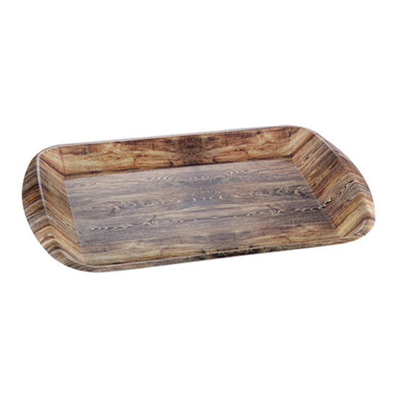 gift tray for christmas rectangular plastic handle tray printed flowers plastic tray
