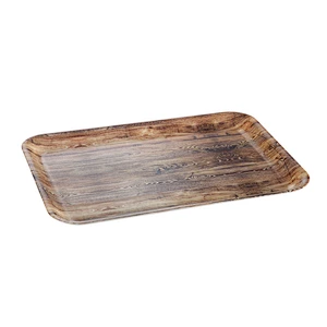 Custom Eco-friendly high quality full printed melamine restaurant tray/tray decorative/large plastic tray