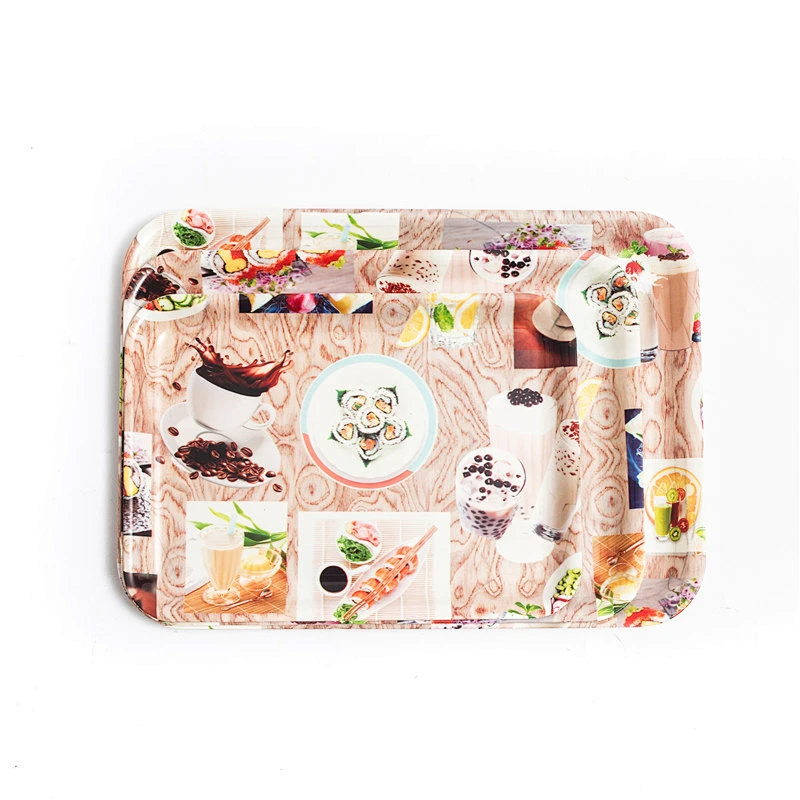 Popular Promotional Wholesale Rectangle Rechargeable  Cookies Rolling Tray Tray Custom accepted
