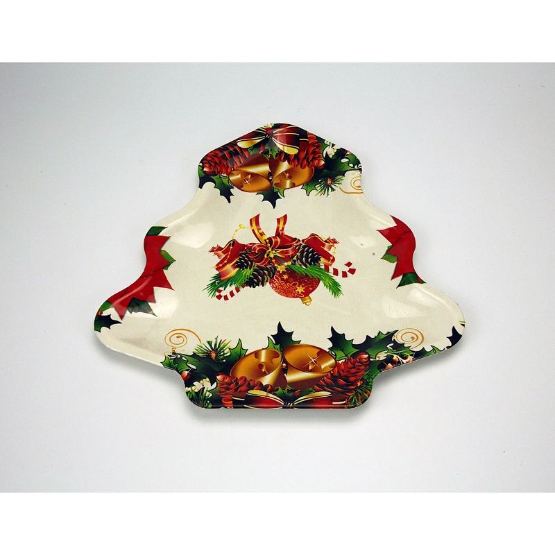 customized for restaurant serving plastic tray ,printed holiday plastic tray,plastic christmas tray