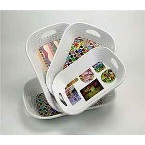 Custom Large plastic fruit tray white food plastic tray vegetable plastic tray