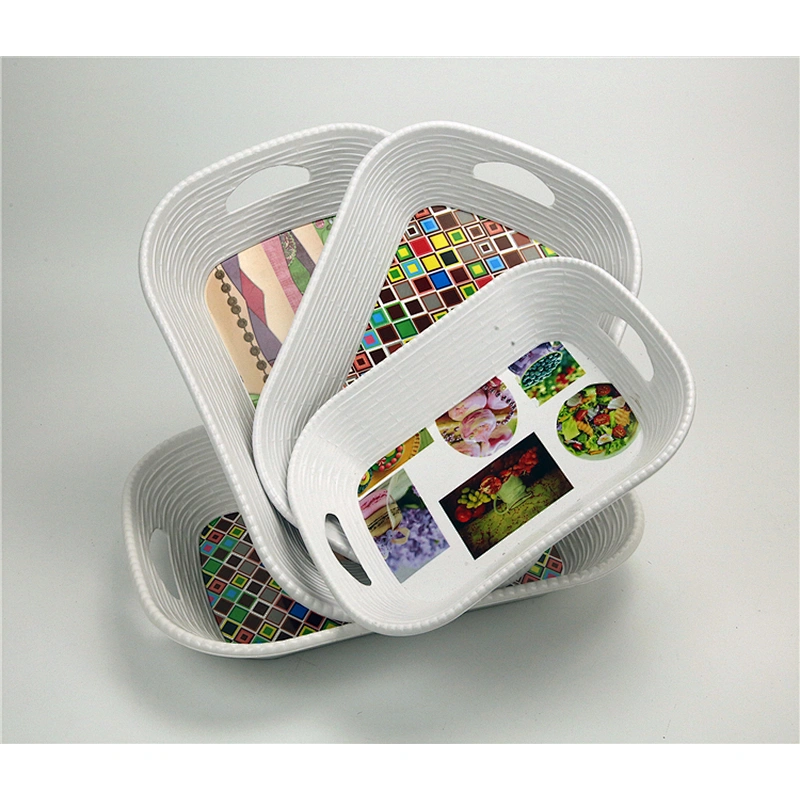 Custom Large plastic fruit tray white food plastic tray vegetable plastic tray