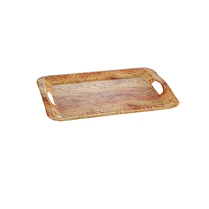 new mould promotion gift flower design rectangle plastic cheap tray