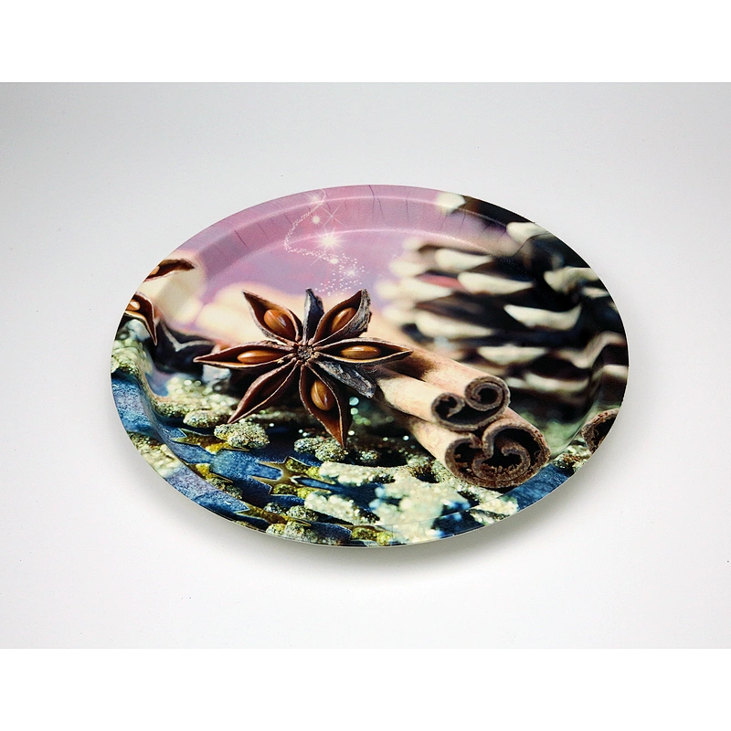 promotion gift plastic tray,custom plastic plates,round plastic serving plates