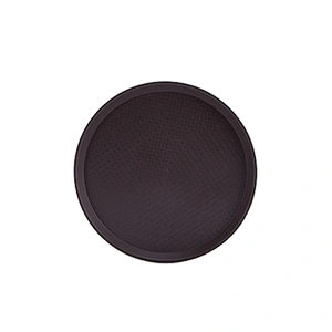 Custom 28cm Non Slip Cheap Chinese Plastic coffee Table Tray