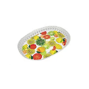 Wholesale top choice melamine plastic christmas luxury dinnerware sets