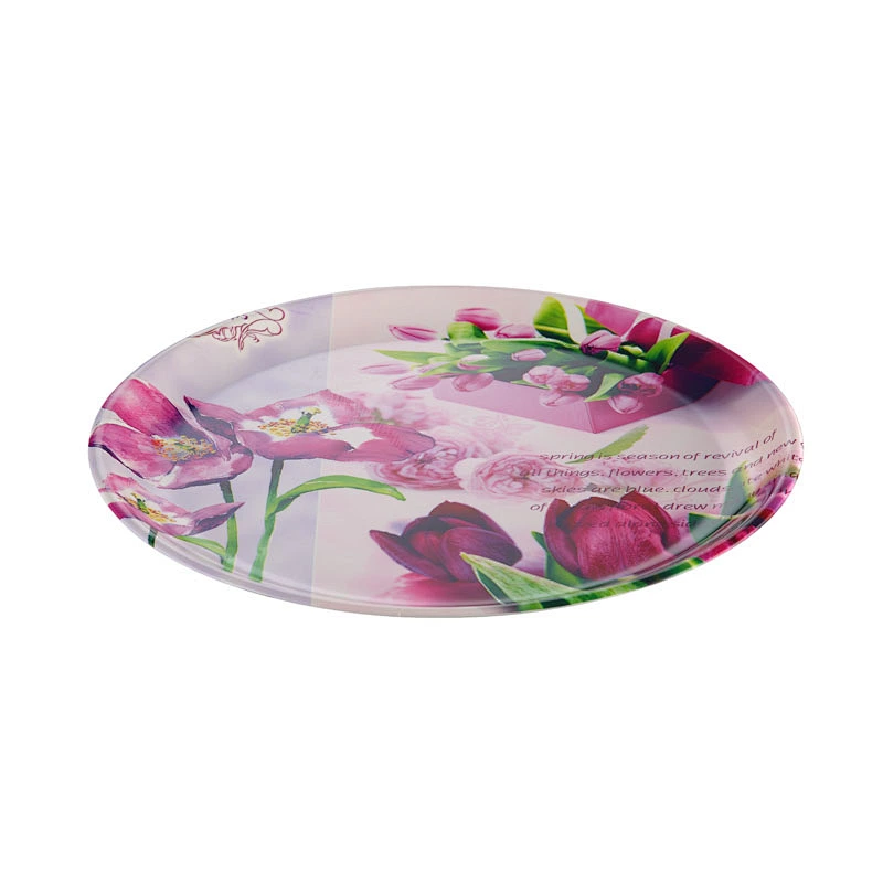 Various high meter Large plastic round plate / round plastic dish