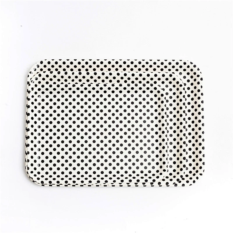 Factory printing service tray  food serving dinnerware service ramadan tray