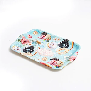 Plastic serving tray Plastic rectangular tray serving platters large