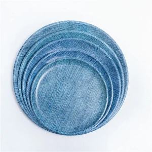 High quality Diameter 35 cm  round shape cheap factory serving tray for hotel