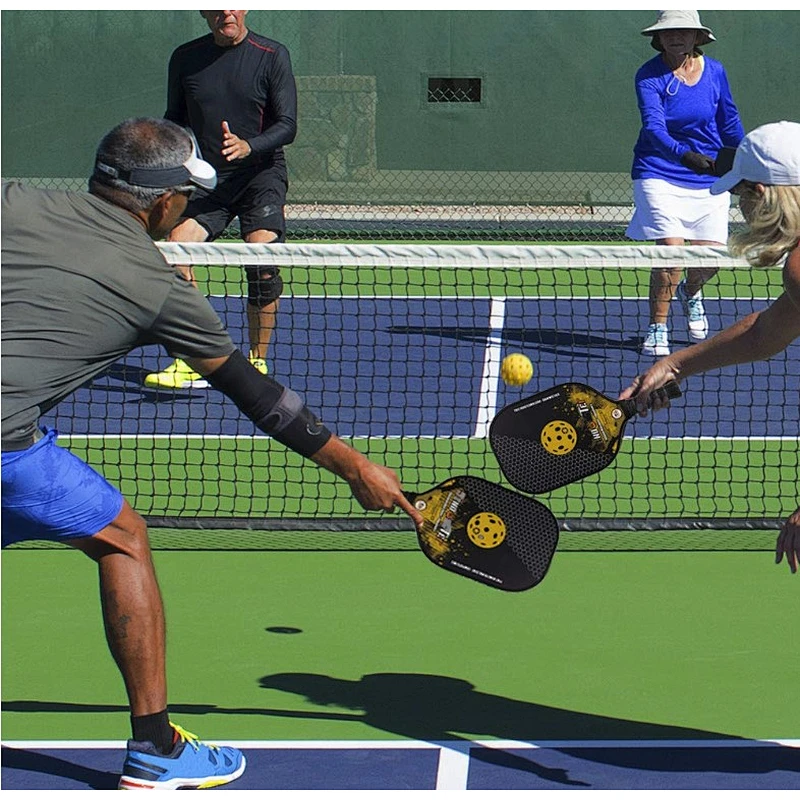 Sinowester Polyme Honeycomb Core Rim Carbon Pickleball Paddle