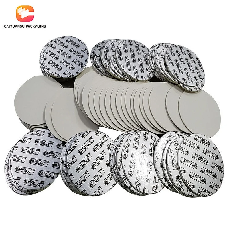 Two Piece Plastic Cap Heat Seal Induction Liner