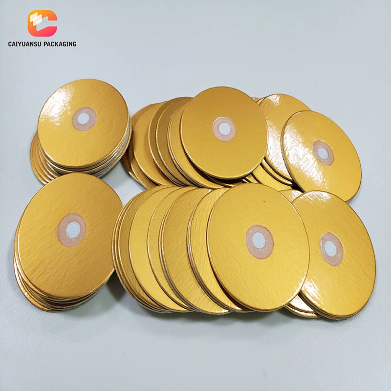 Pesticide Bottle Cap Seal Induction PET Vent Liner