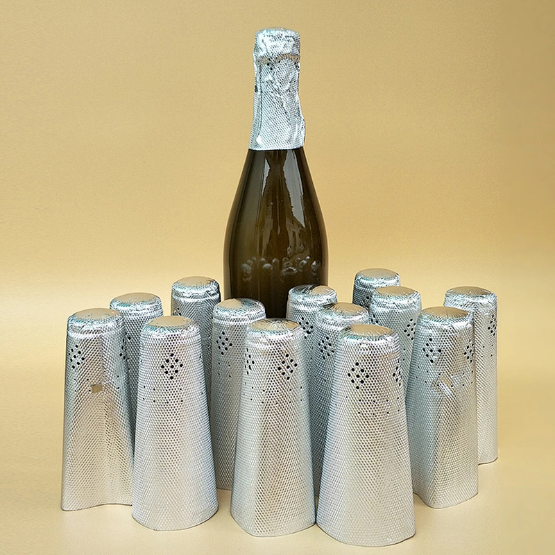 Cheap Aluminum Foil Polylaminate Champagne Wine Capsule