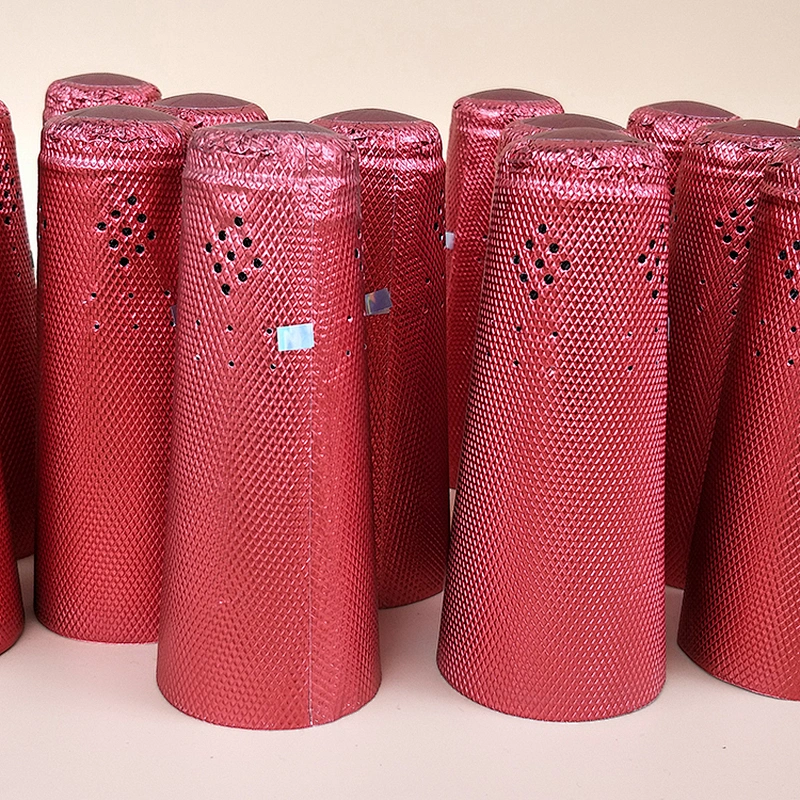 Aluminum Foil Heat Shrink PVC Wine Bottle Capsule