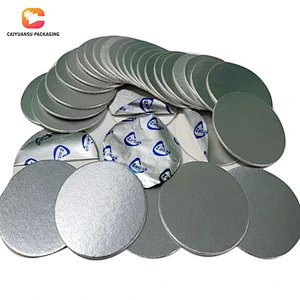 PET PE Induction Aluminum Foil Paper Seal Liner With Printed