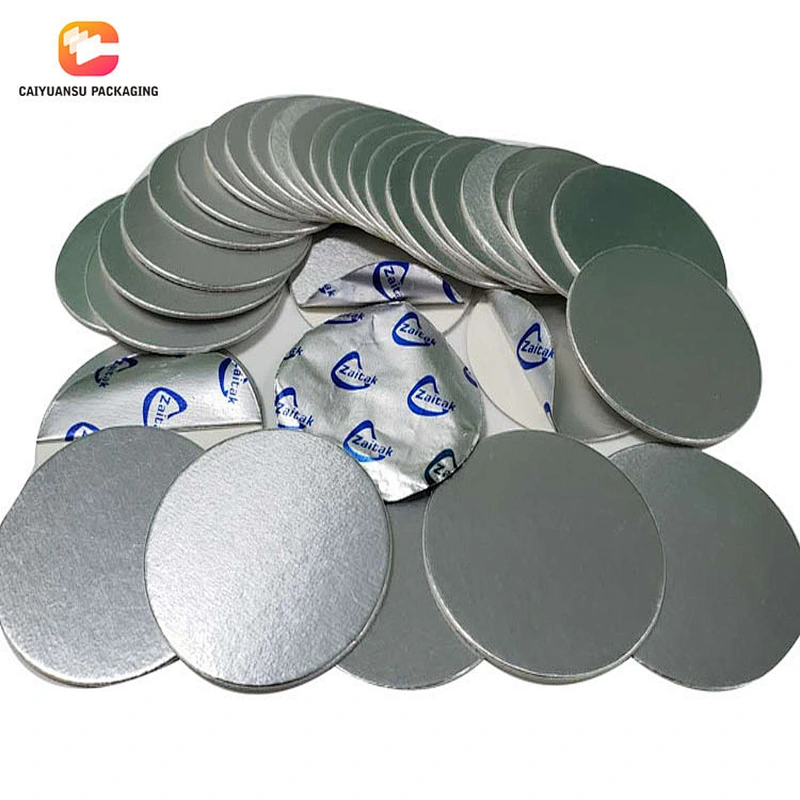 PET PE Induction Aluminum Foil Paper Seal Liner With Printed