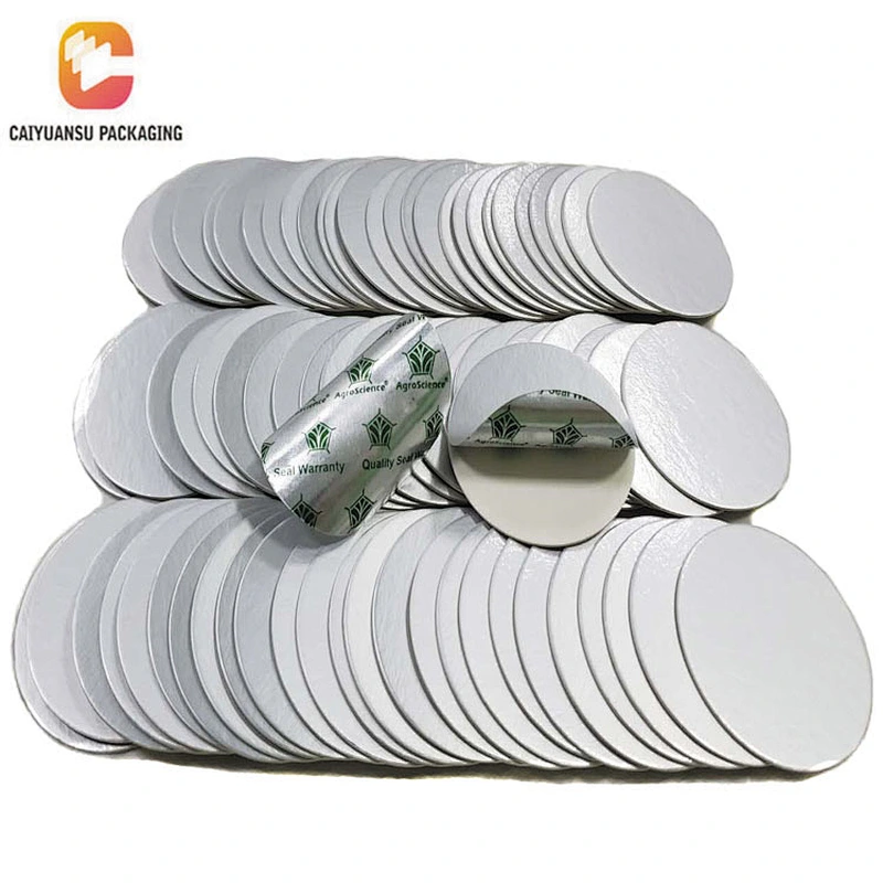 1mm PE Plastic Bottle Induction Aluminum Seal Liner