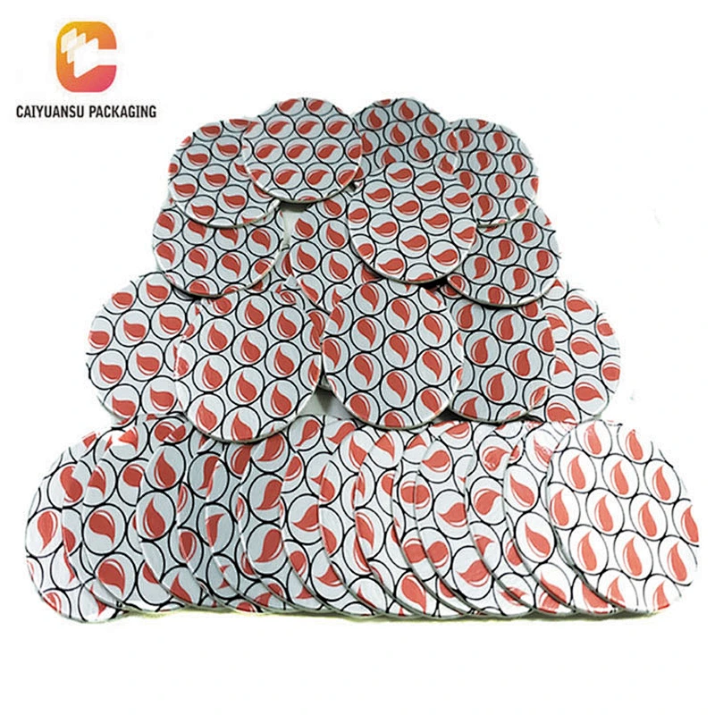 PE Printed Aluminum Foil Induction Bottle Seal Wad