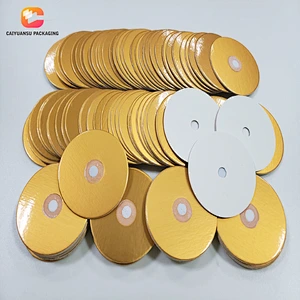 1mm Aluminum Seal Plastic Bottle Cap Vent Liner