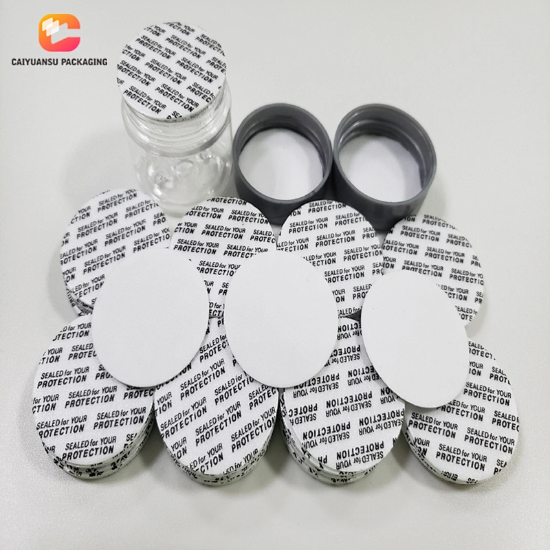 Cosmetic Bottle Seal Pressure Sensitive Cap Liner