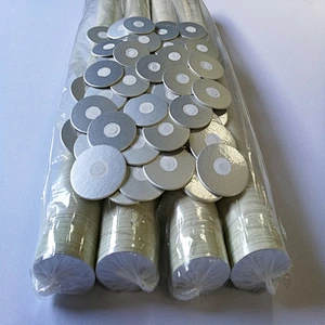 2 Piece Aluminum Foil Bottle Cap Vent Seal Liner