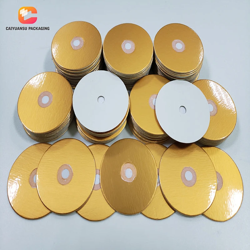 Aluminum Foil Induction Plastic Cap Seal Vent Liner