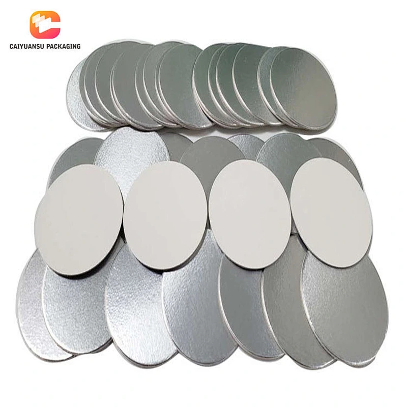 Cheap Price Silver Aluminum Foil Bottle Cap Paper Seal Liner