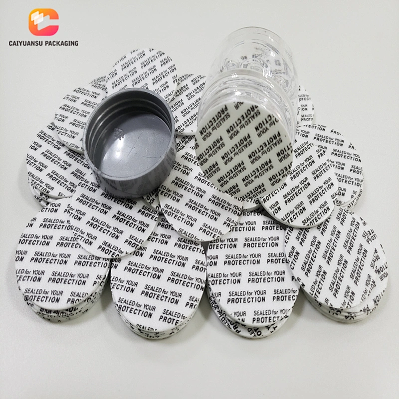 Cosmetic Bottle Seal Pressure Sensitive Cap Liner