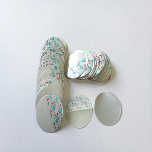 Easy Open One Piece Half Peel Seal Liner For Plastic Bottles