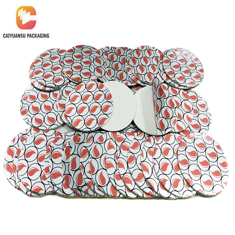 2 Piece Aluminum Foil Induction Plastic Bottle Cap Liner