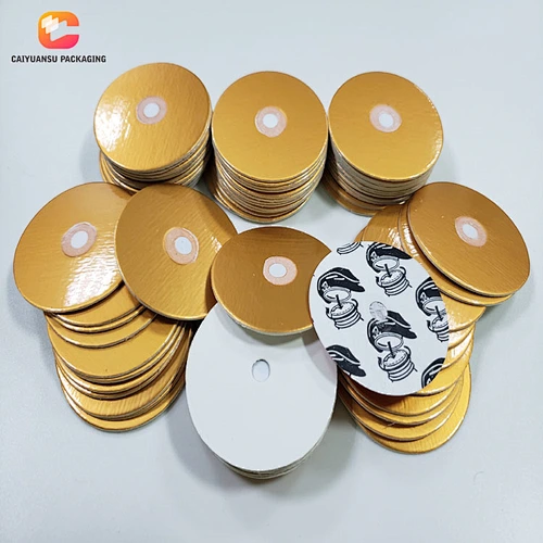 Fertilizer Bottle PET Induction Cap Vent Seal Liner