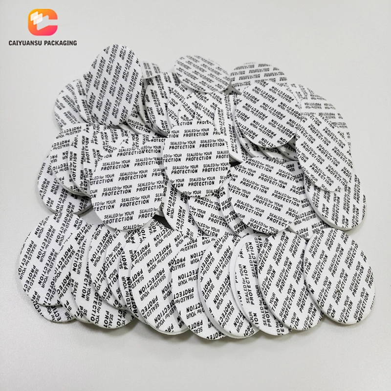 PET Plastic Jar Pressure Sensitive Foam Seal Liner