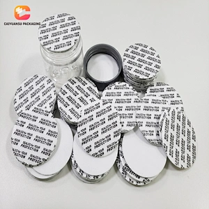 Plastic Jar Adhesive Pressure Sensitive Cap Seal Liner