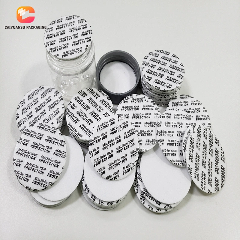 Plastic Jar Adhesive Pressure Sensitive Cap Seal Liner