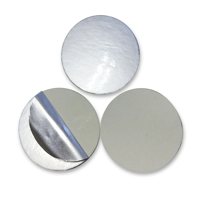 2 Piece Aluminum Foil Induction Cap Seal Liner For Medicine
