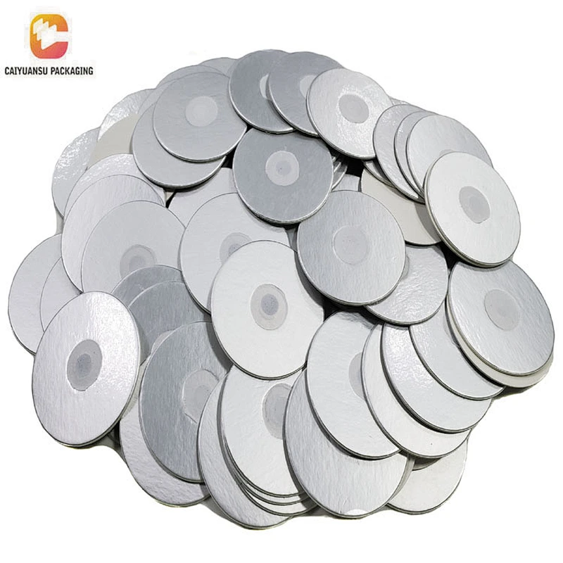50mm Aluminum Foil Plastic Bottle Cap Vent Seal Liner