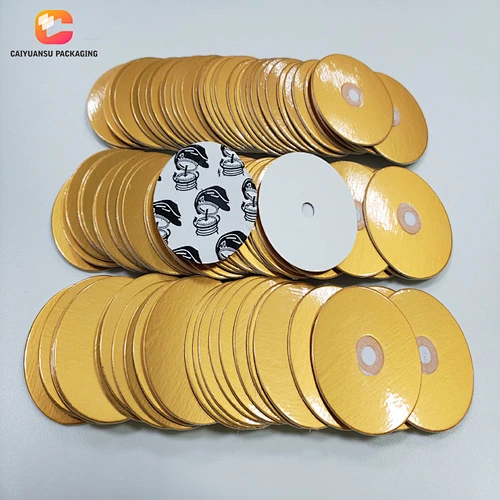 Golden PET Bottle Cap Induction Vent Liner
