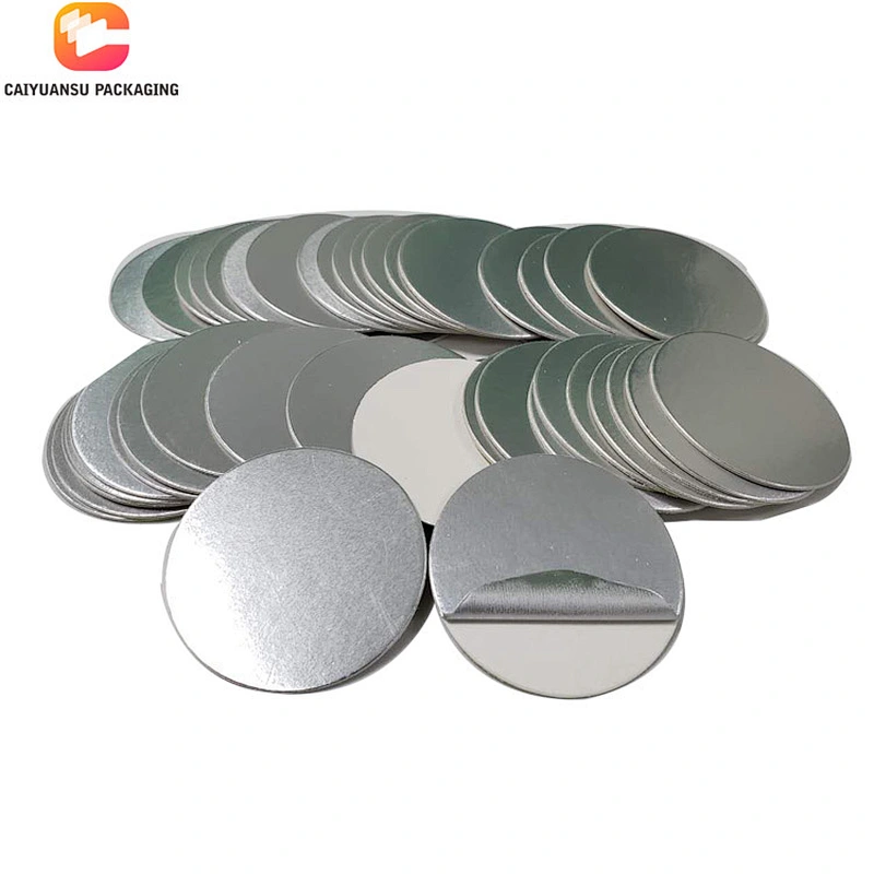Seperate Two Piece Aluminum Foil Plastic Cap Induction Seal Liner