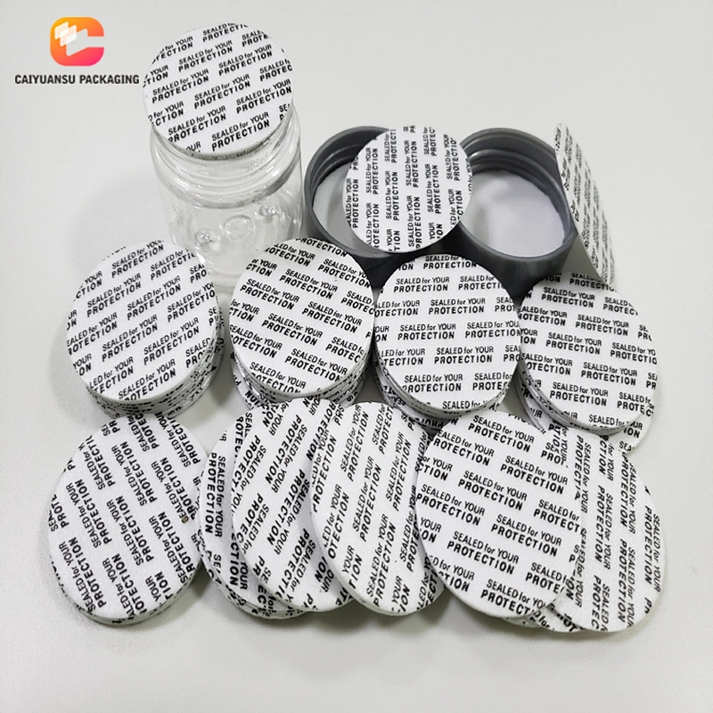 Plastic Jar Adhesive Pressure Sensitive Cap Seal Liner