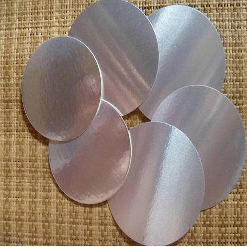 2 Piece Aluminum Foil Induction Cap Seal Liner For Medicine