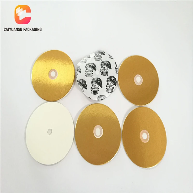 Aluminum Foil Induction HDPE Bottle Cap Vent Liner