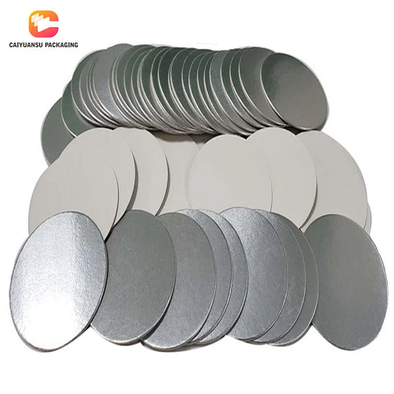 PE Bottle Two Piece Aluminum Foil Induction Seal Cap Liner