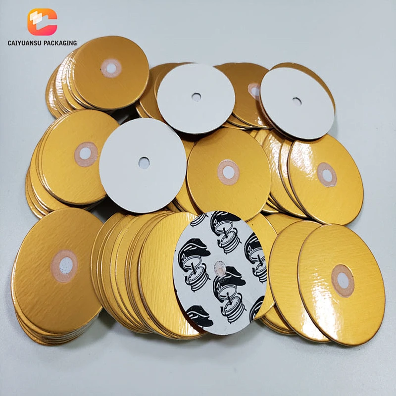 HDPE Plastic Bottle Induction Seal Cap Vent Liner