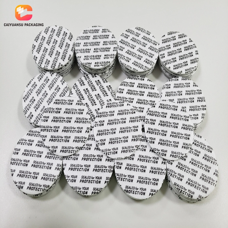 Self Adhesive Bottle Cap Pressure Sensitive Seal Liner