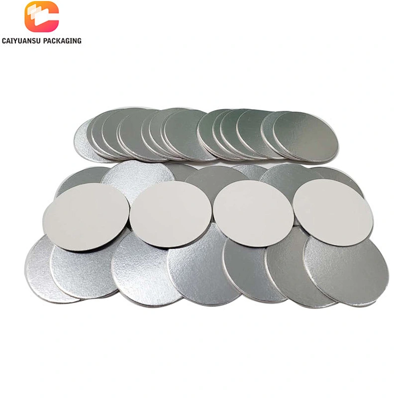 Seperate Two Piece Aluminum Foil Plastic Cap Induction Seal Liner