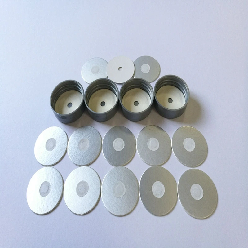 Two Piece Aluminum Bottle Cap Vent Induction Liner