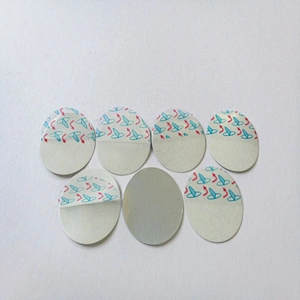 Easy Open One Piece Half Peel Seal Liner For Plastic Bottles