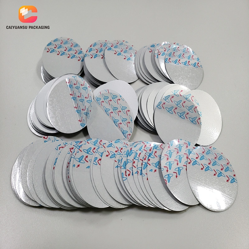 Clean Peel Bottle Cap Induction Heat Seal Liner